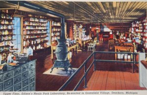 Upper Floor, Edison's Menlo Park Laboratory. Re-erected in Greenfield Village, Dearborn, Michigan